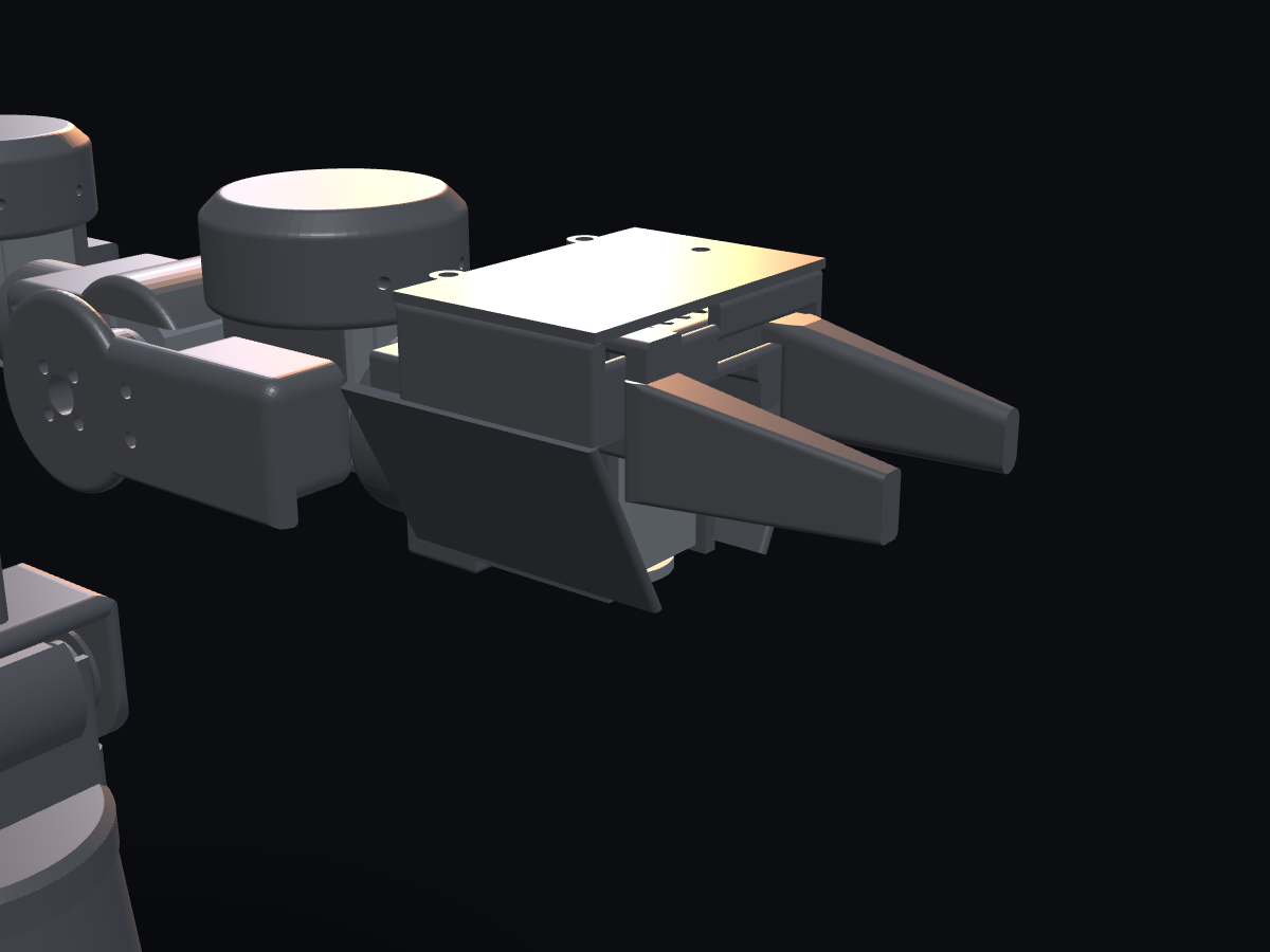 Kheiron gripper, CAD render